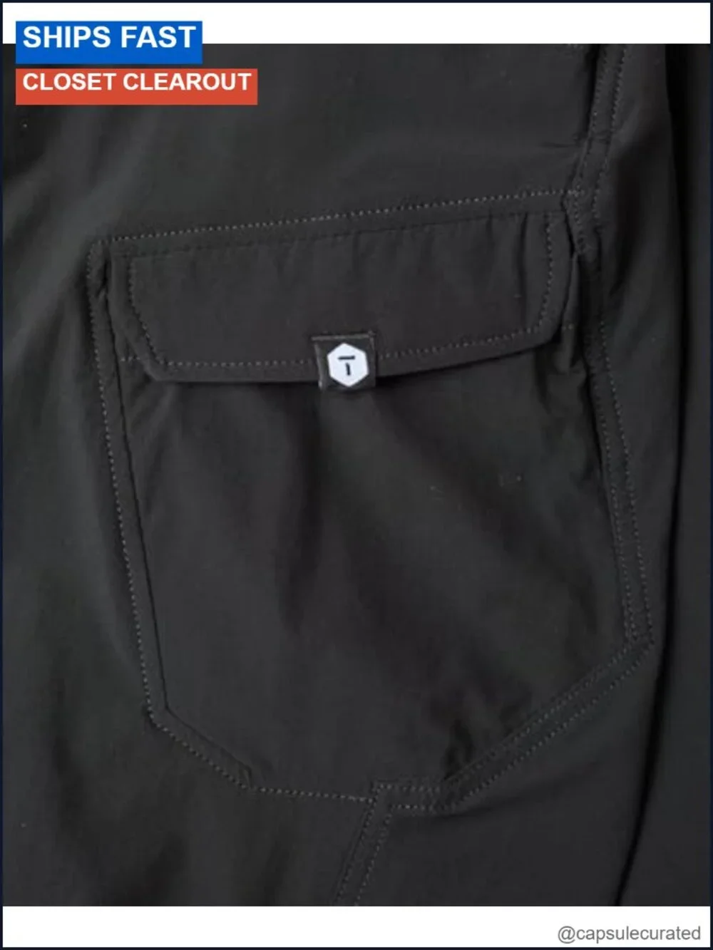 89 Men's Lightweight 4-Way Stretch Cargo Work Pants 8 Pockets Gusseted Crotch